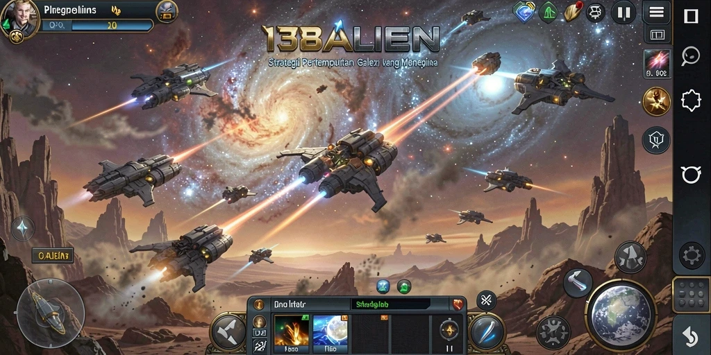 Tampilan gameplay seru dalam 138ALIEN yang menantang strategi.