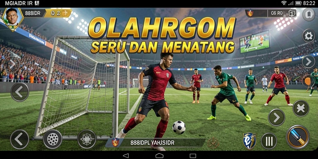 Tampilan gameplay seru dari 888IDR dengan berbagai pilihan olahraga.