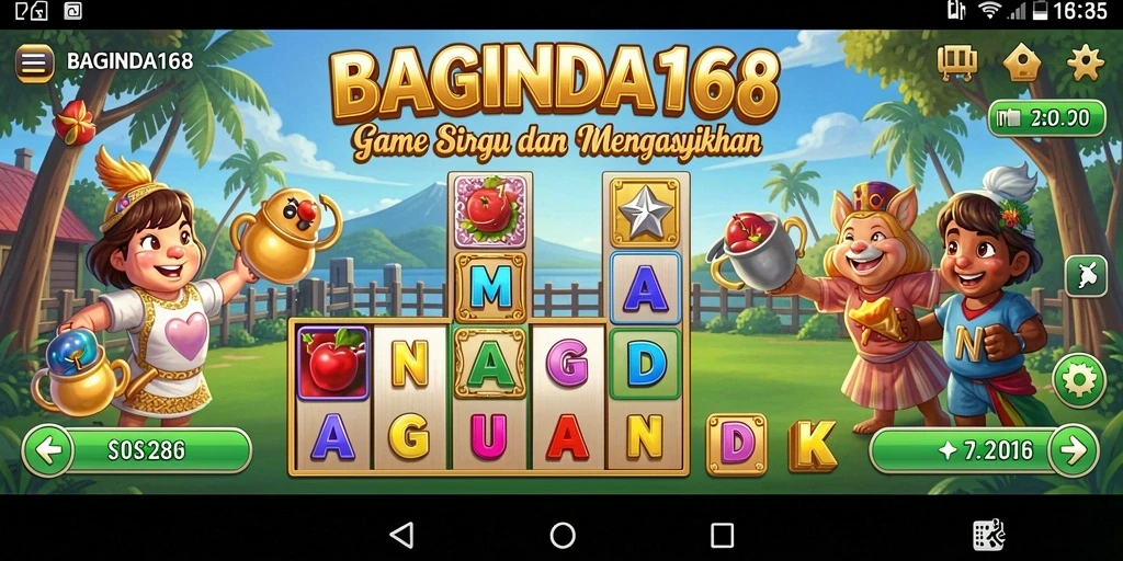 Tampilan gameplay seru Bingo di BAGINDA168.