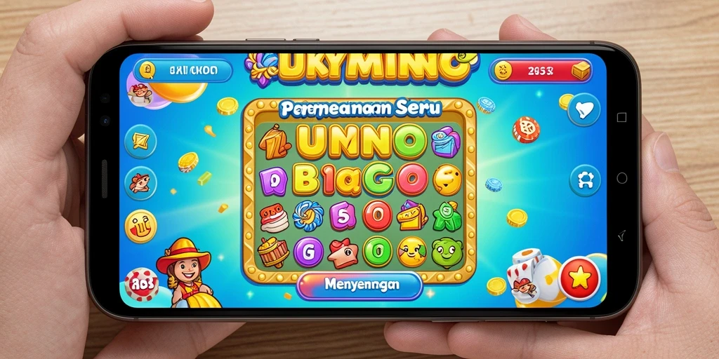 Tampilan permainan Bingo yang menarik di LUKYMINO.