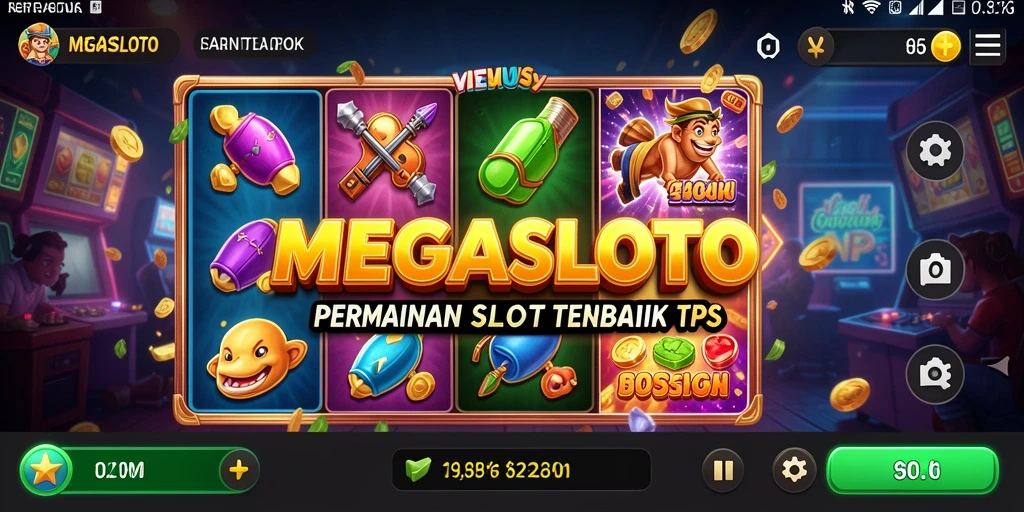 Menampilkan gameplay seru dari MEGASLOTO dengan grafis menawan.