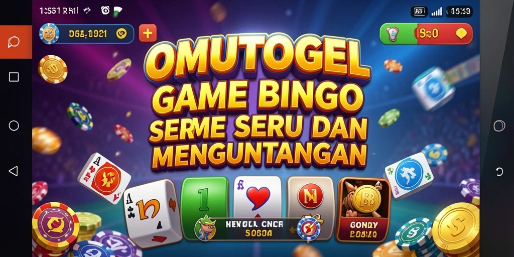 Tampilan gameplay seru dan interaktif dalam OMUTOGEL.