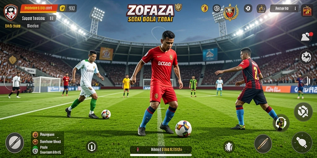 Tampilan gameplay ZOFAZA yang menegangkan dan penuh aksi.